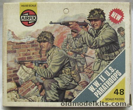 Airfix 1/72 US Army Paratroopers, S51 plastic model kit